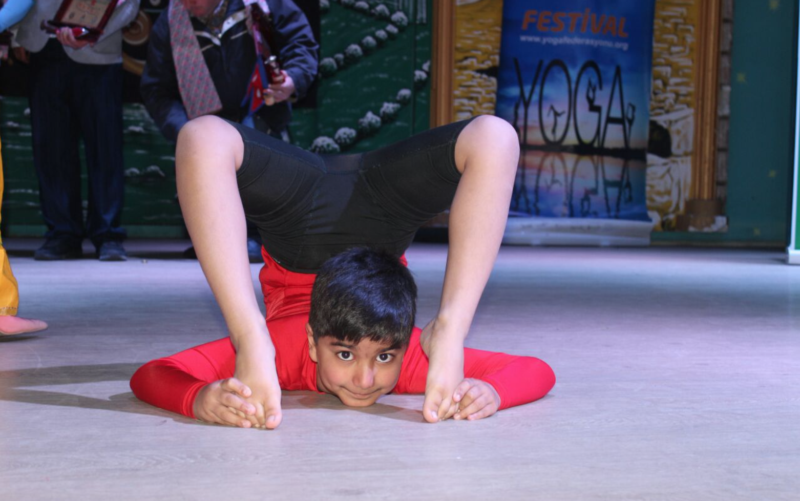 British Indian boy wins global Yoga contest
